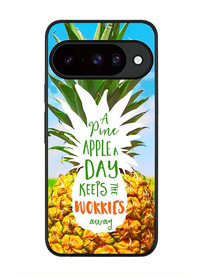 For Google Pixel 10 Case,Slim fit Camera Protection, Shockproof Thin Phone cover  - Pineapple A Day